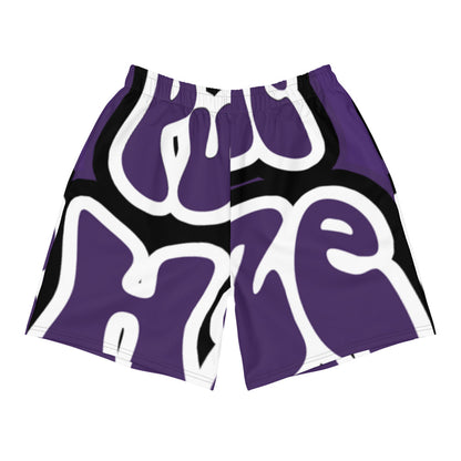 Purple Haze Athletic Long Shorts