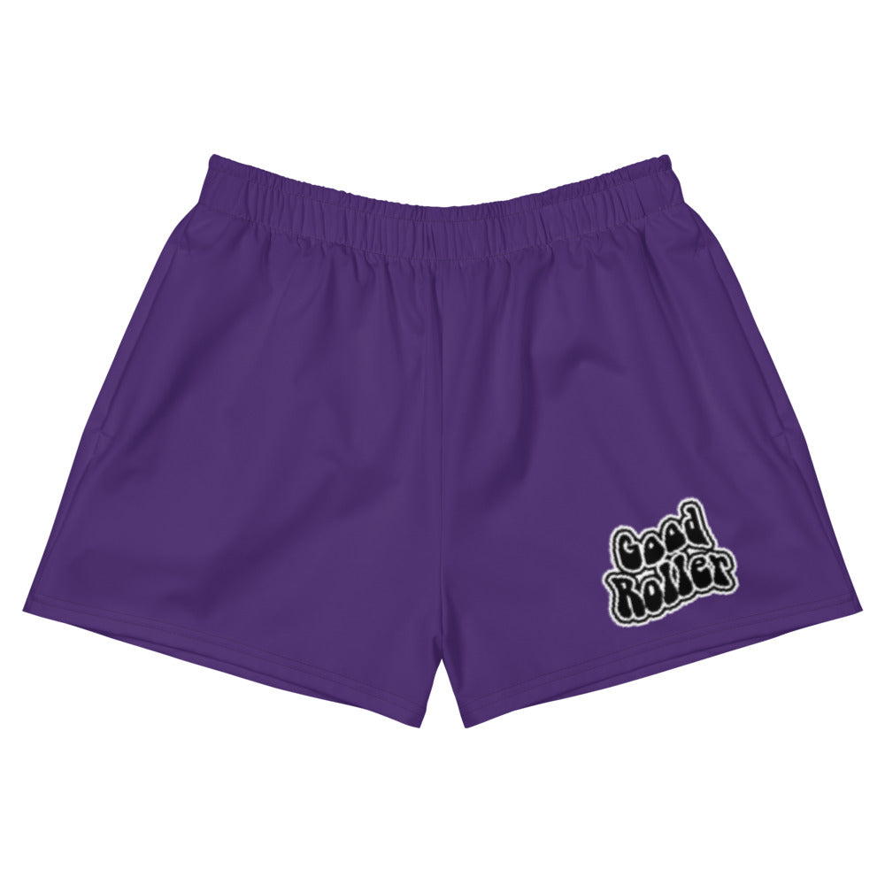 Hazy Purple Women's Athletic Shorts