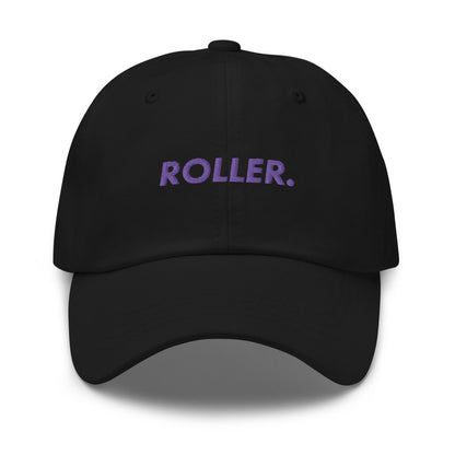 ROLLER. Purple Font Hat