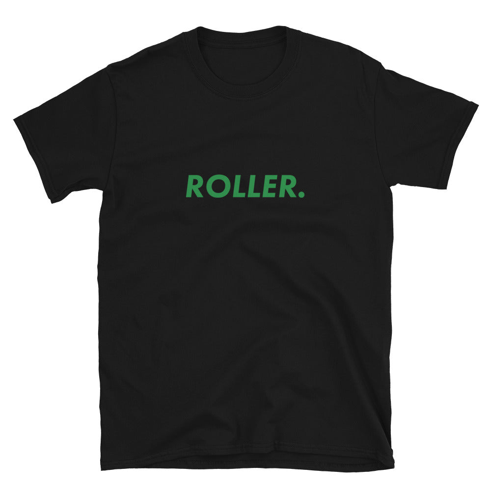 ROLLER. Green Font Tee