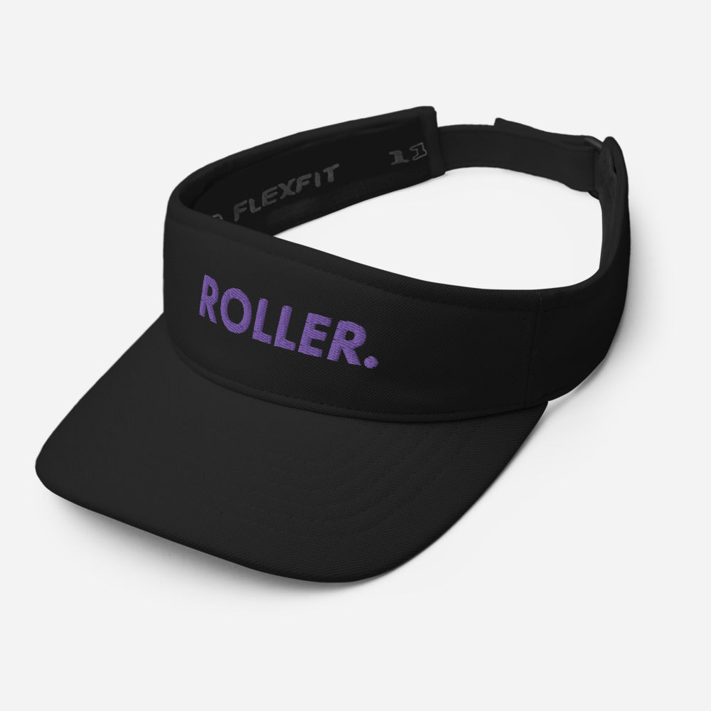 ROLLER. Purple Font Visor