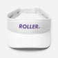 ROLLER. Purple Font Visor